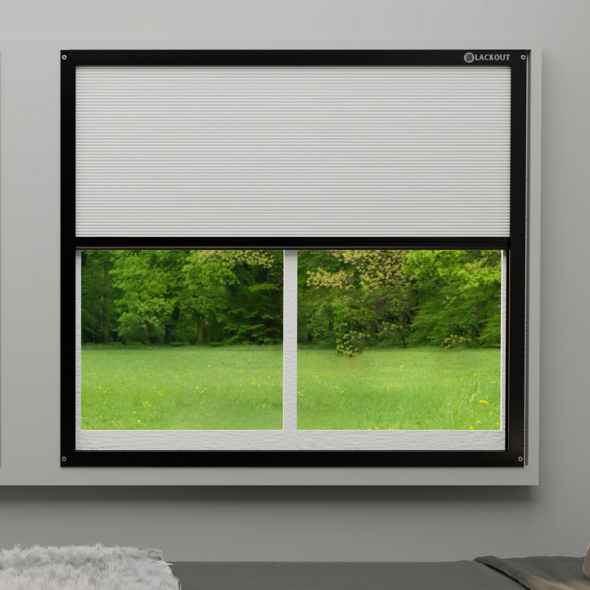 Non-Drill Blackout Shade