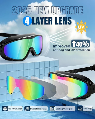 AquaEdge Swim Goggles