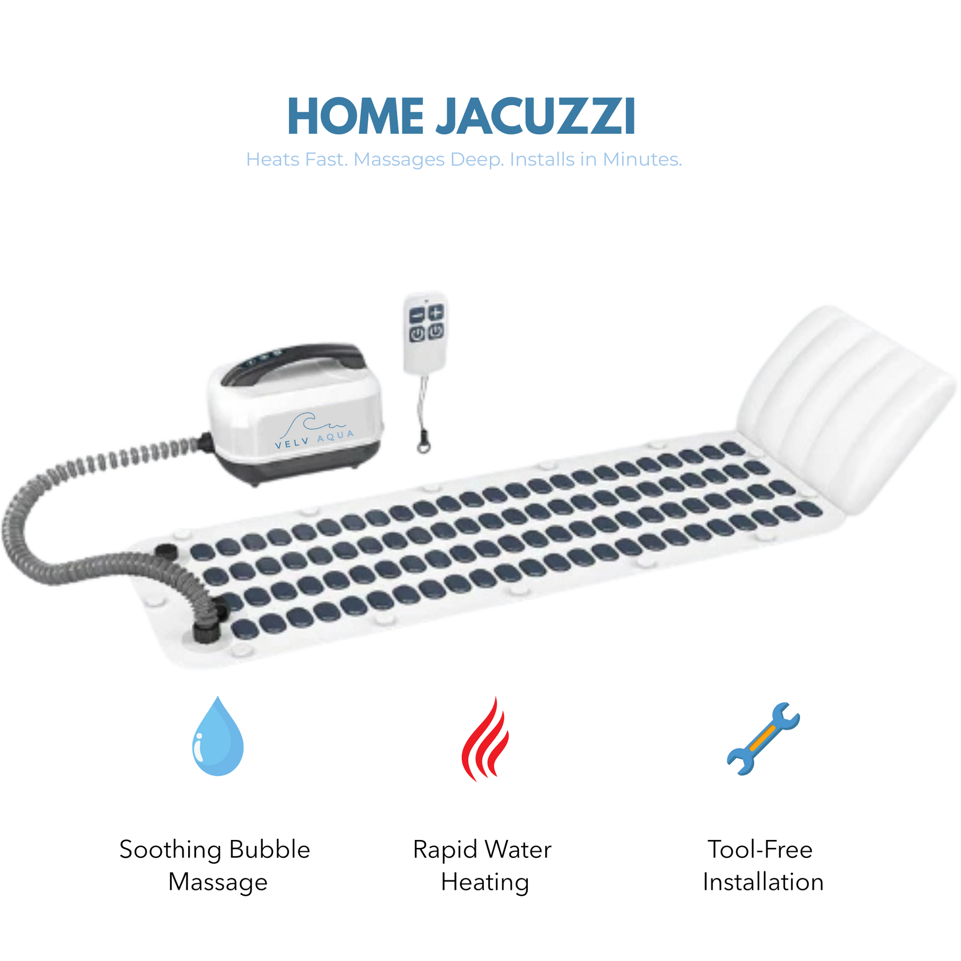 Hydrohaven home jacuzzi
