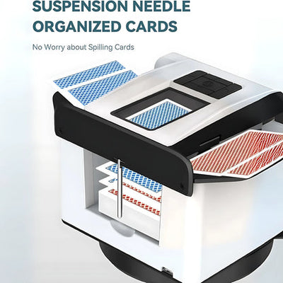 automatic card shuffler and dealer