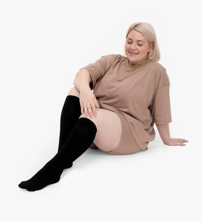 Wide compression Sock